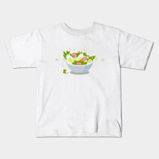 salat plate Kids T-Shirt